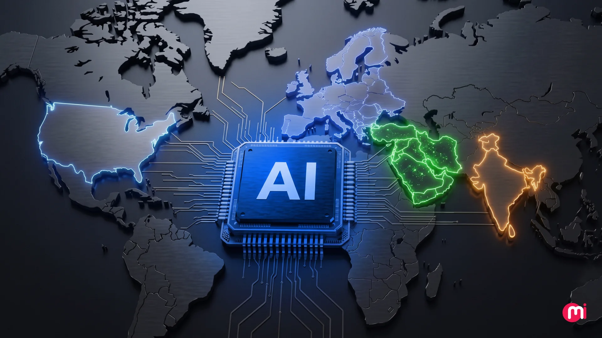 How AI Adoption Differs Across the US, Europe, India and the Middle East