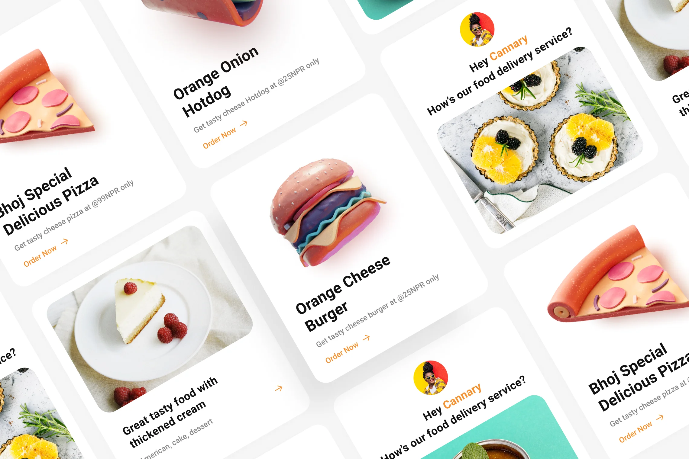 bhoj food cards